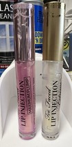 2 pack Too Faced Lip Injection EXTREME + Max Plumper 4.0g /0.14oz Full Size New - $33.65