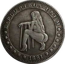 E Pluribus Unum - Medaglia con moneta fantasy 1881 - $18.55 CAD