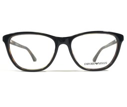 Emporio Armani EA 3075 5049 Eyeglasses Frames Black Tortoise Cat Eye 52-16-140 - £37.19 GBP