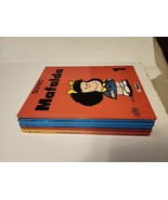 Vintage Lot 6 Livres Mafalda Quino Glenat Hardcover Book French 1989 Com... - €43,05 EUR