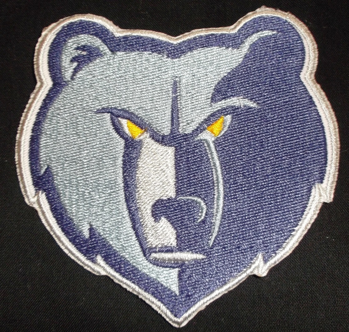 Memphis Grizzlies Logo Iron On Patch