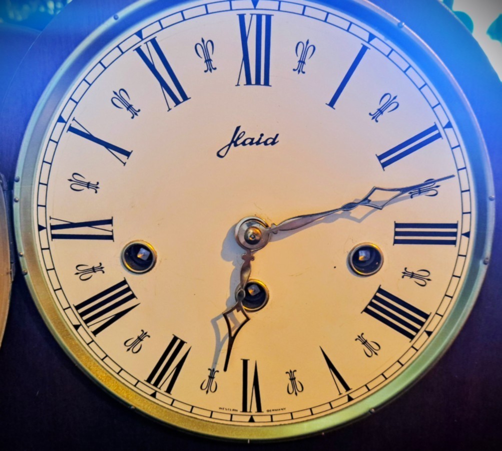 Haid Mantle Westminster Clock by Franz-Hermle 320-040 Movement Item image 5