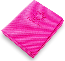 Folding Yoga Travel Pilates Mat Foldable Easy to Carry to Class Beach Park Trave - £15.52 GBP
