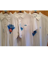 3 NEW BUNKER MENTALITYGOLF POLO SHIRTS MEDIUM. WHITE - €56,39 EUR