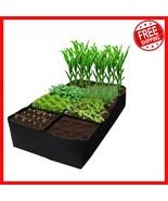 Durable 6x3x1ft Fabric Grow Bed - Perfect for Vegetables, Herbs, and Flo... - $622.39 MXN