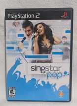 Belt Out Timeless Pop Hits! SingStar: Pop (PS2, 2007) (Good Condition) - $6.77