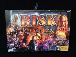 Vintage 2002 RISK Lord of the Rings Trilogy Edition Board Game w/ Ring!! - £45.22 GBP