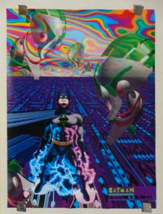 1991 Batman Digital Justice poster: Original 28x22 Detective Comics pin-up,Joker - £40.18 GBP