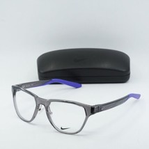 NIKE 7400 034 Dark Grey 52mm Eyeglasses New Authentic - $53.36
