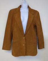 Vintage Jolly Jumbuck Jackson Hole Women Leather Western Suede Blazer Co... - $98.99