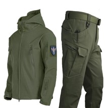 Winter   Men Jacket Suit Outdoor Fishing Waterproof Warm Hi Men Trauits Set for  - £90.23 GBP