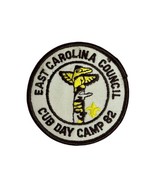 Vtg 1982 BSA Boy Scouts 3&quot; Patch East Carolina Council Cub Day Camp Totem - $12.93 CAD