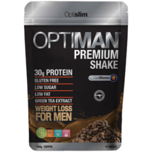 OptiMan Premium Shake in Coffee flavor - £100.67 GBP