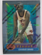 Charlie Ward New York Knicks Guard 1994-95 Finest ROOKIE Card # 321 Mint-Near - £1.64 GBP