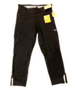 Champion Leggings Womens XS Black Capri Compression Reflect Zip Pocket G... - £6.91 GBP