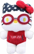 Hello Kitty - Team USA Olympian SWIMMER 6&quot; Plush by Gund - £14.99 GBP