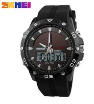 Watches Men Waterproof Solar Power Sports Casual Watch Man Men&#39;s Wristwatches 2  - £30.86 GBP
