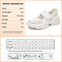 Brand Fashion Women&#39;s Pumps New Platform Breathable Vulcanized Shoes Shallow Cas - £58.95 GBP