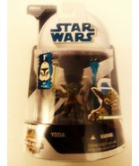 Star Wars The Clone Wars Helmet Card FDOI Yoda Force Blast Jedi Master F... - £11.98 GBP