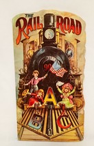 The Railroad ABC Booklet Book Paperback 1982 Illustrated Child Education  - $19.79