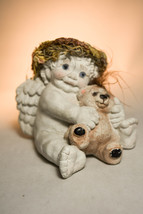 Dreamsicles: Cherub Holding Teddy Bear - DT108 - Classic Cherub - $33.65