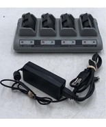 Zebra UCL172-4 Quad Battery Charger w/ 4 Li-Ion Batteries &amp; Power Adapte... - $3,272.74 MXN