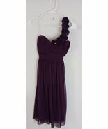 Vtg 90s City Triangles Asymmetrical Dress Dark Purple Junior&#39;s Size Small - $463.01 MXN