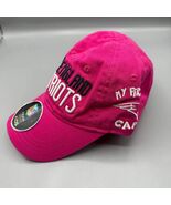 New England Patriots Hat Kids Pink NFL Stretch Strap Back Cap New - $162.31 MXN
