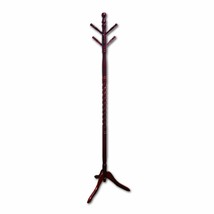 ORE International Twist Cherry Wood Coat Rack Brown/Cherry - £27.94 GBP