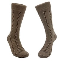Classy Brown Patterned Socks from the Sock Panda (Adult Large) - £7.73 GBP