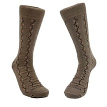 Classy Brown Patterned Socks from the Sock Panda (Adult Large) - £7.79 GBP