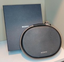 Sony WH-1000XM2 Gold Beige/Black Headphone Case, Box, Adapter &amp; Extra Ea... - £19.42 GBP