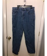 Carhartt Mens All Cotton Denim Blue Jeans SZ 36X32 - $14.84