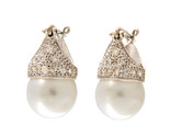 Women&#39;s Earrings 18kt White Gold 288475 - £640.66 GBP