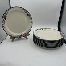 Lenox USA Chinastone MIDNIGHT BLOSSOMS Dinner Plate 10 3/4&quot; -Lot Of 10 - £52.82 GBP