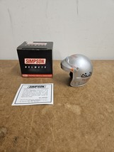 Dale Earnhardt #3 Goodwrench NASCAR Racing Mini Helmet Simpson 1:4 Silver - $9.85