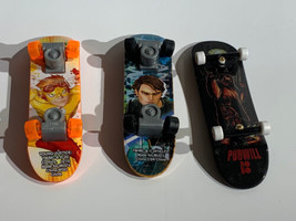 Lot of 3 Tech Deck Boards Pudwill Grizzly Kid Flash Anakin - £11.43 GBP