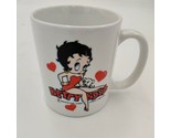 VTG BETTY BOOP 1996 Coffee Cup Mug 8 oz Red Dress with Pudgy KFS INC - £12.79 GBP