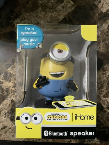 NEW iHome BLUETOOTH SPEAKER Despicable Me MINIONS Sealed - $24.74