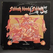 Black Sabbath signed lp Sabbath Bloody Sabbath, 4 members, Original, Vin... - €601,37 EUR Black Sabbath signed lp Sabbath Bloody Sabbath, 4 members, Original, Vin... - €601,37 EUR