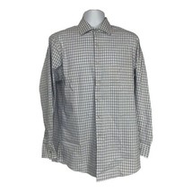 Van Heusen Men&#39;s Flex Regular Stretch Plaid Long Sleeved Dress Shirt Nec... - £13.43 GBP