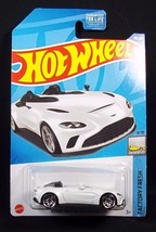 Hot Wheels Factory Fresh white Aston Martin V12 Speedster 9/10 NEW - £3.70 GBP