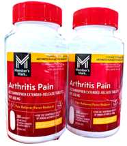 Member's Mark Arthritis Pain Extended Release Tablets 650 mg 200 Ct 2 Pk... - $22.91