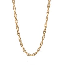 1.1mm 14k Yellow Gold 20.5 inch Rope Chain 2.7g - $7,078.15 MXN