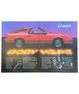 1985 Chrysler Laser T Top Hatchback Vintage Print Ad 16x11 Poster 80s Wa... - £8.66 GBP