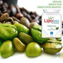 LIPOLOSS WEIGHT LOSS GREEN COFFEE BEAN PILL MAX STRENGTH EXTREME FAT LOS... - £19.97 GBP