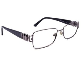 Fendi Eyeglasses F883 034 Gunmetal Black Rectangular Frame Italy 53[]16 130 - $82.56 CAD