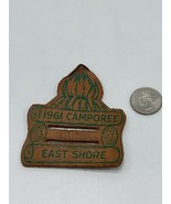 East Shore 1961 Camporee Neckerchief Slide Leather - £6.04 GBP