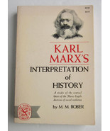 Karl Marx&#39;s Interpretation Of History ~ M M Bober ~ Vintage PB Book - $6.85