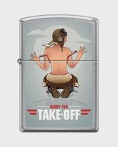 Cool Ready For Take-Off Noseart Pinup Girl  Zippo Lighter - $28.45